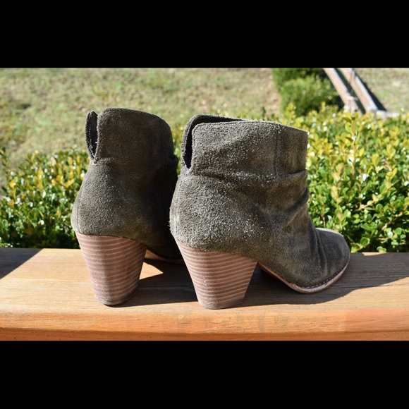 Army green ankle boots💚 - Picture 3 of 6